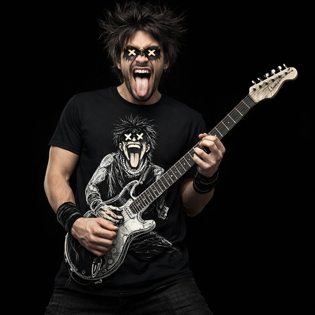 Rock Guitar Band shirt