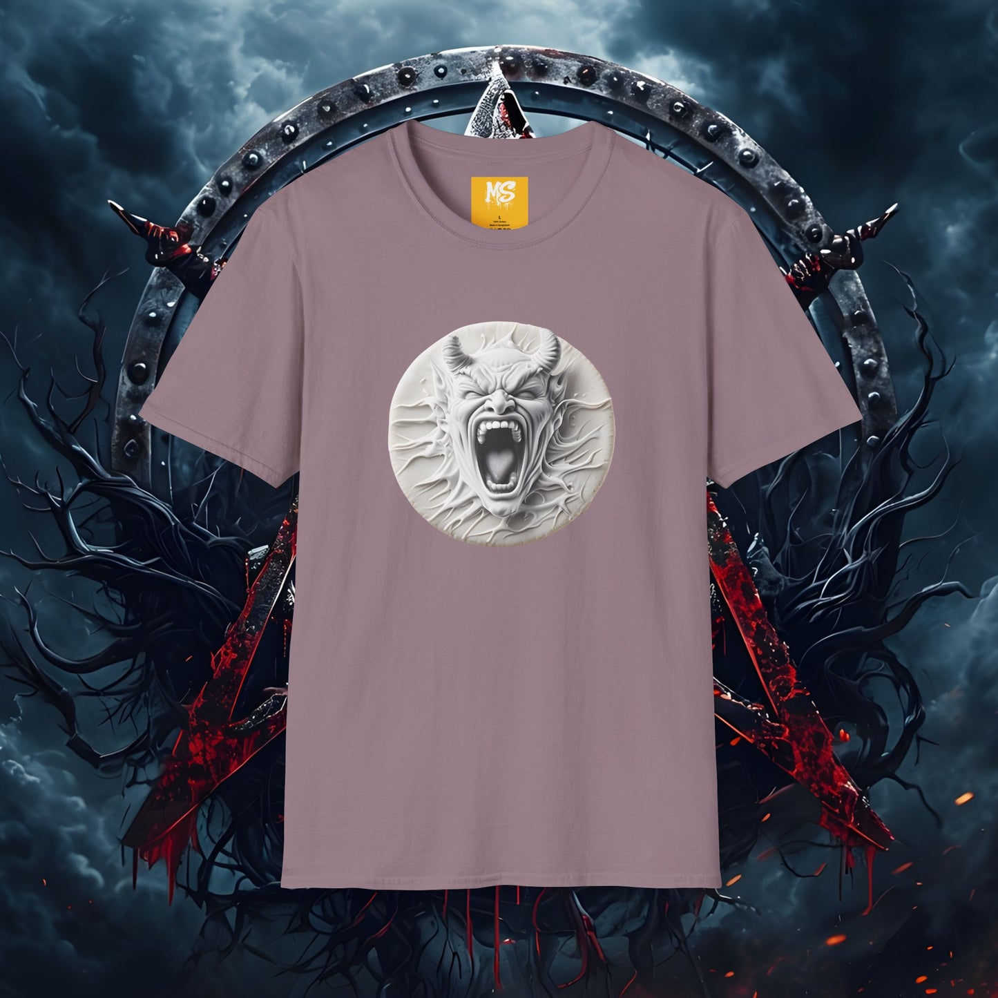 Demon wafer Unisex Graphic T-Shirt - Fierce Beast Design