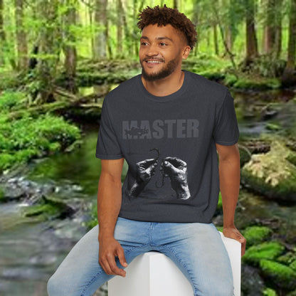 Master Fishing "Master Baiter" Unisex Softstyle T-Shirt - Perfect for Anglers