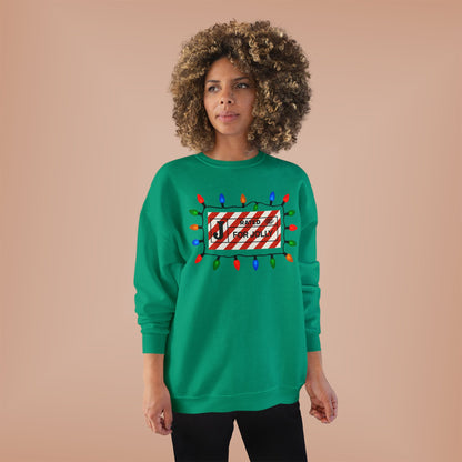 Holiday Lights 'Tis the Season' Jolly Christmas Crewneck Sweatshirt
