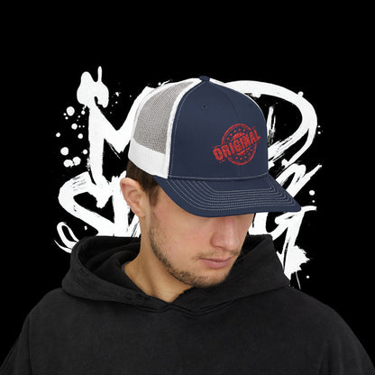 Original Snapback Trucker Cap - Stylish & Versatile Hat for Everyday Wear
