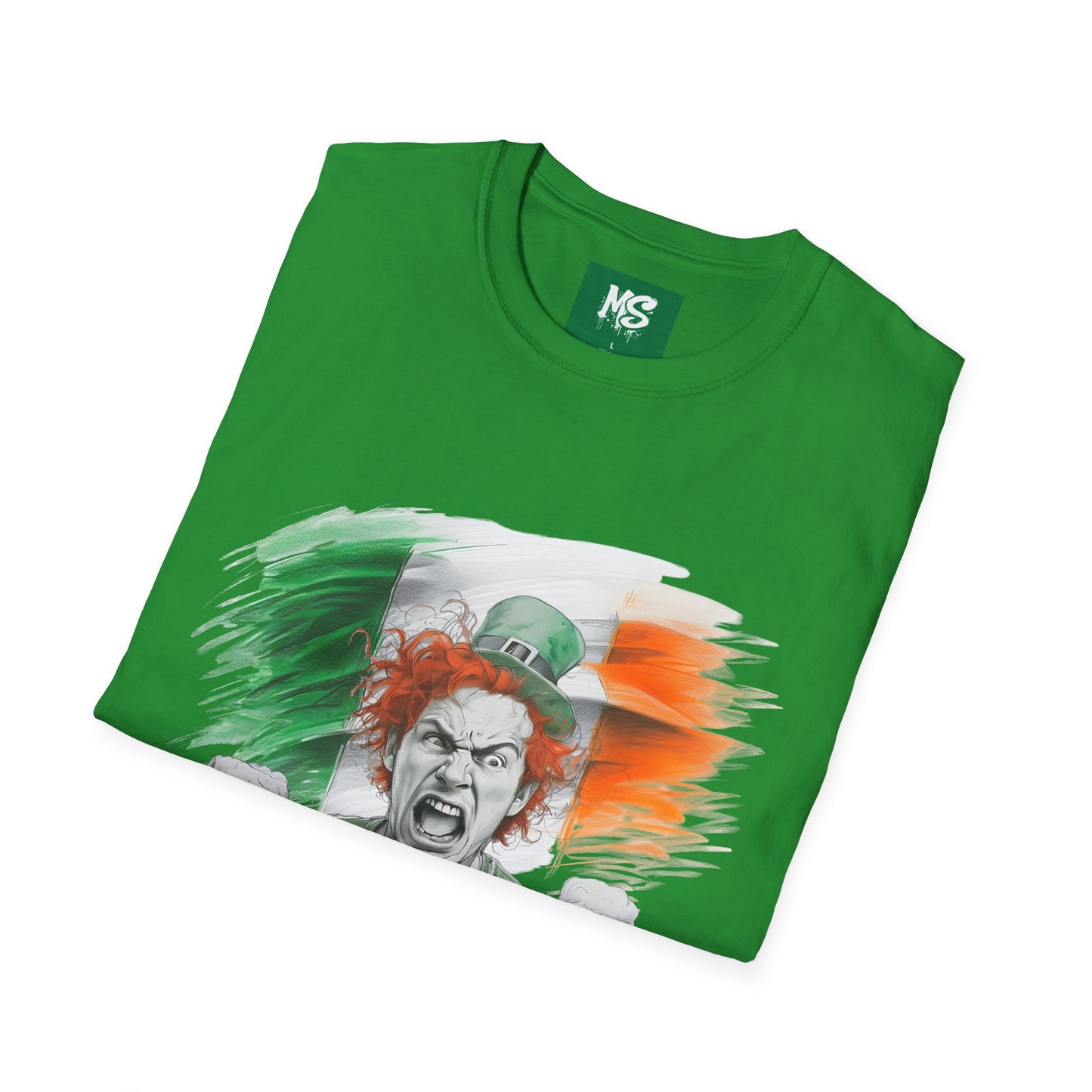 St. Patrick's Day Mood Swing T-Shirt - Unisex Softstyle Tee