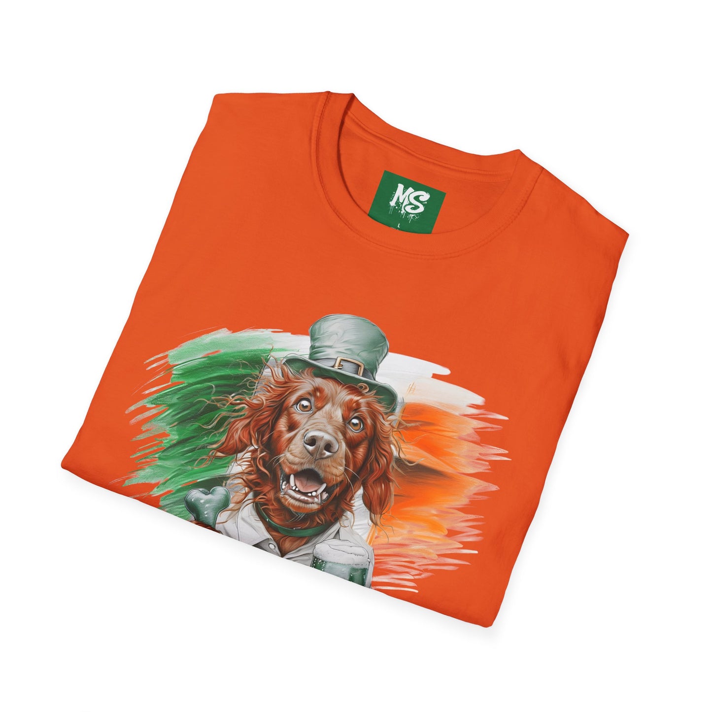 Leprechaun Dog T-Shirt for St. Patrick's Day