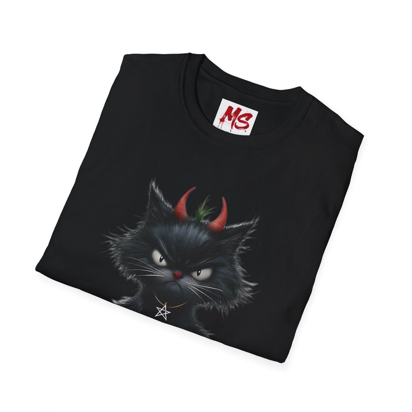 "Devil Cat" Unisex Softstyle T-Shirt