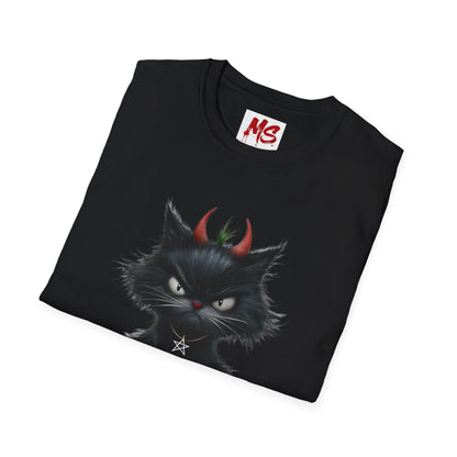 "Devil Cat" Unisex Softstyle T-Shirt