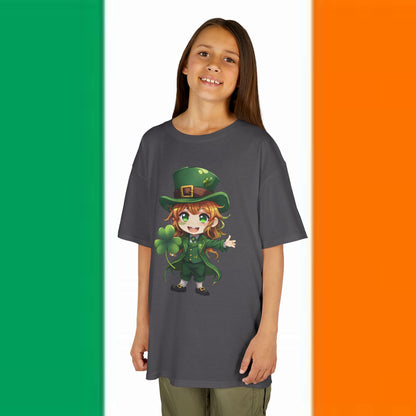 St. Patrick's Day Leprechaun Kids Heavy Cotton™ Tee