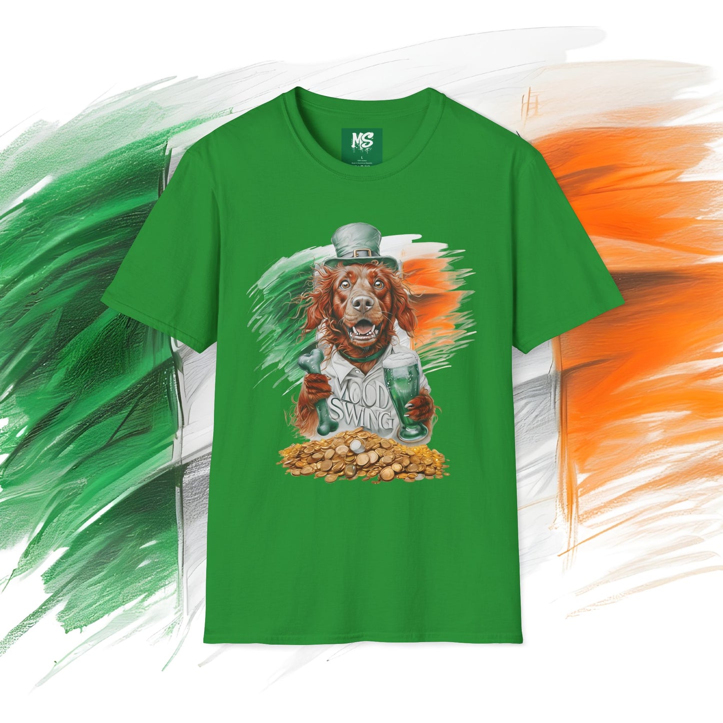 Leprechaun Dog T-Shirt for St. Patrick's Day