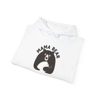 Mama Bear Unisex Heavy Blend Hooded Sweatshirt - Cozy Gift for Moms