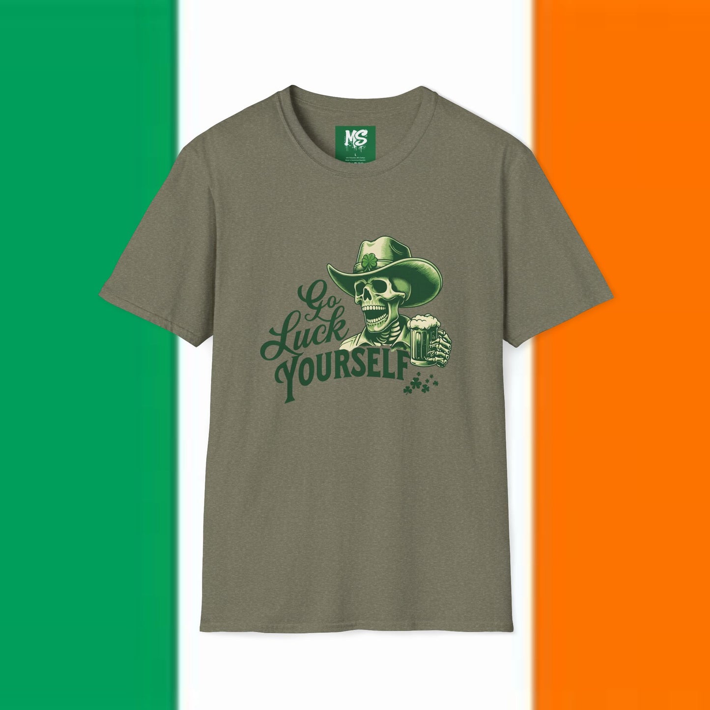 " Go Luck Yourself" Unisex Softstyle T-Shirt