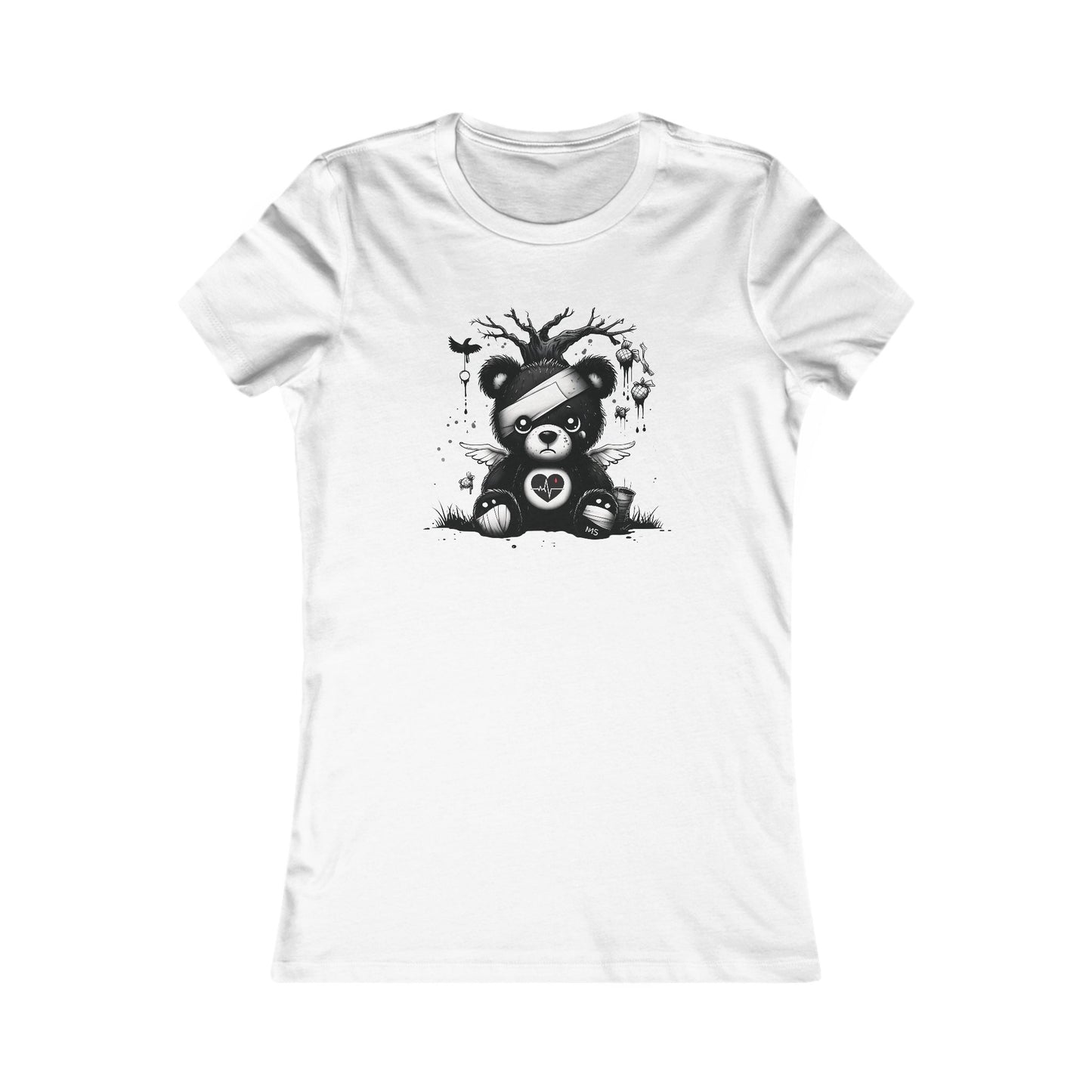 " Bandaged Bear" Women's Favorite Tee