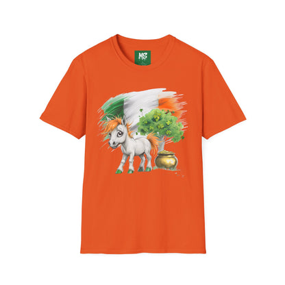 Irish Irish Pony Softstyle T-Shirt - St. Patrick's Day Apparel