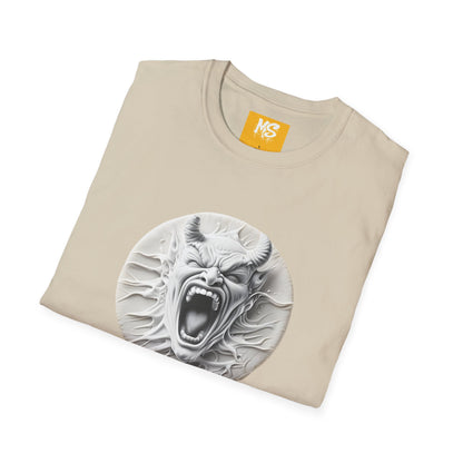 Demon wafer Unisex Graphic T-Shirt - Fierce Beast Design