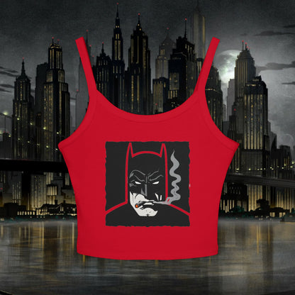 Batman Graphic Women's Spaghetti Strap Tank Top - Stylish & Comfort Fit for Fans