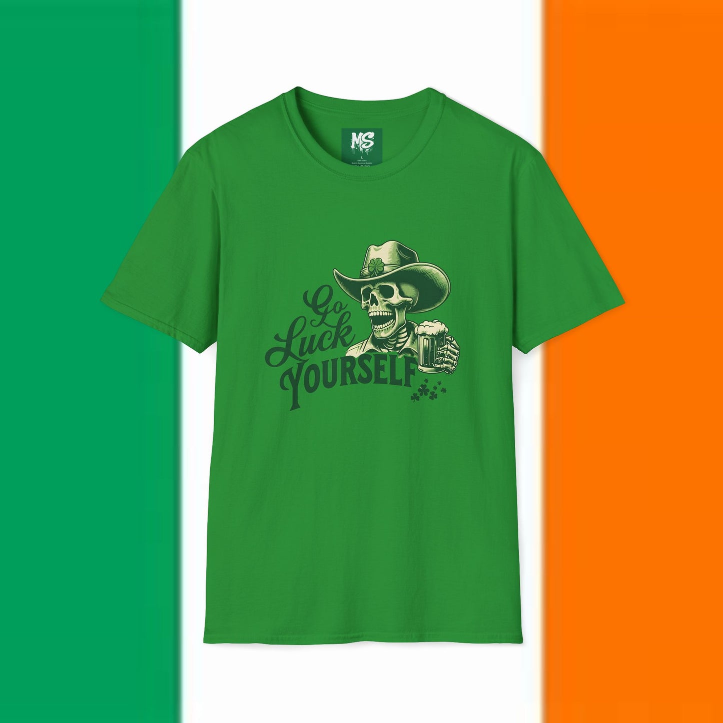 " Go Luck Yourself" Unisex Softstyle T-Shirt
