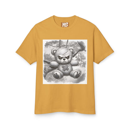"Bandaged Bear II" Unisex Garment-Dyed Heavyweight Cotton Tee