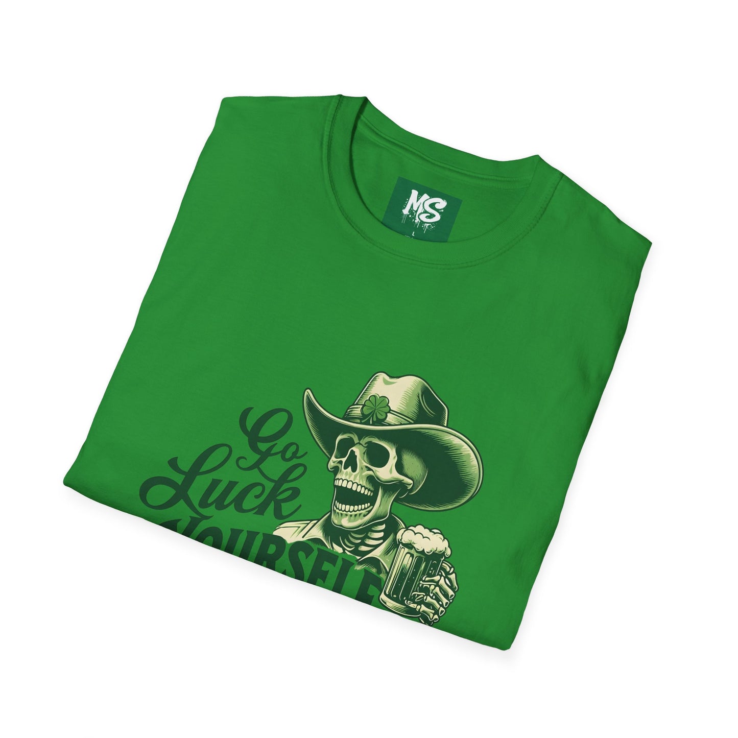 " Go Luck Yourself" Unisex Softstyle T-Shirt