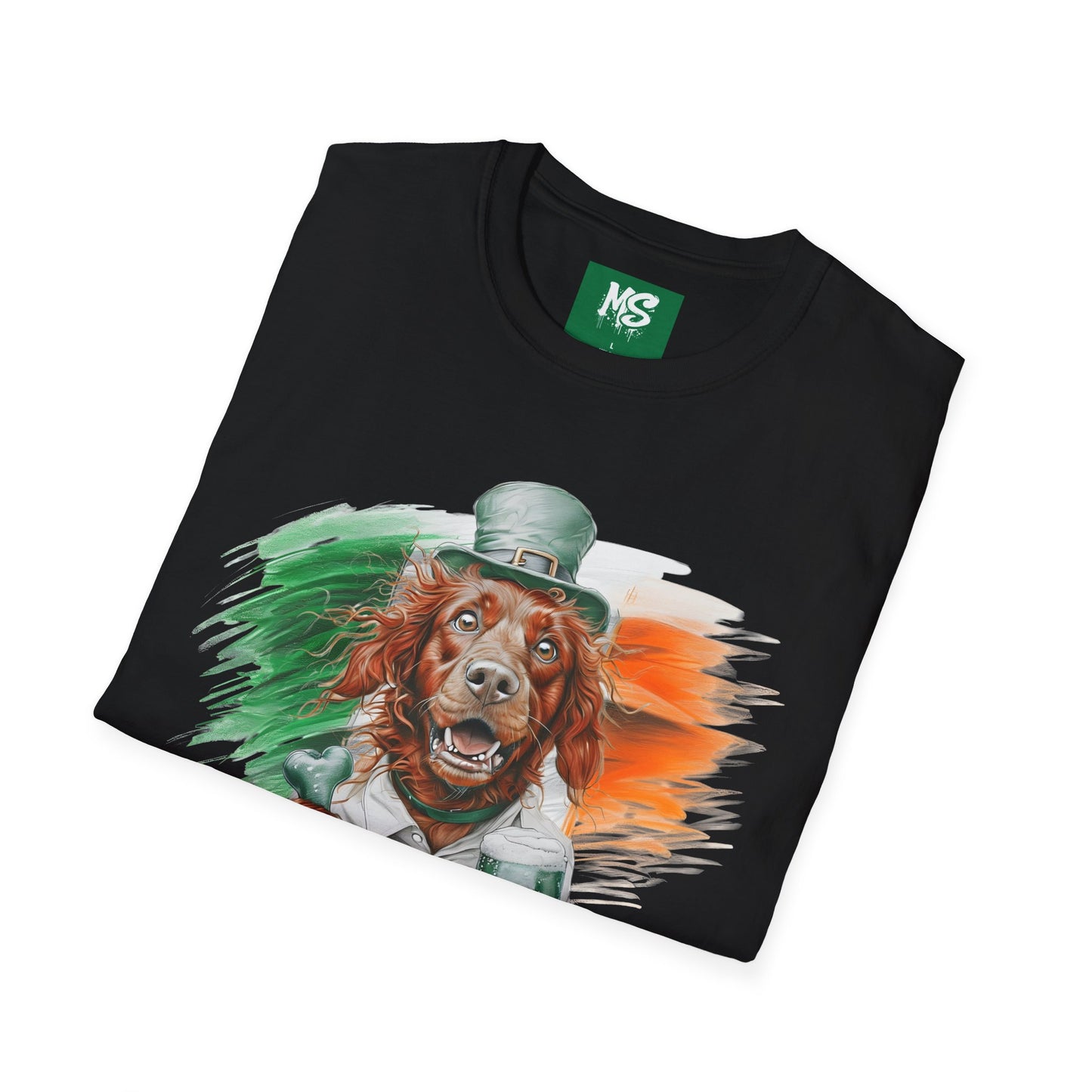 Leprechaun Dog T-Shirt for St. Patrick's Day