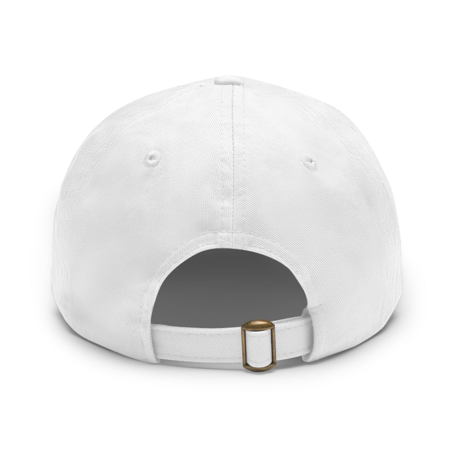 St. Patrick's Day Dad Hat with Leather Patch - Lucky Charm Design