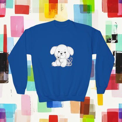 Copy of Youth Crewneck Sweatshirt Teddy Bear