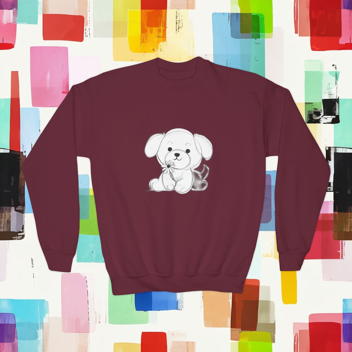Copy of Youth Crewneck Sweatshirt Teddy Bear
