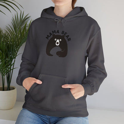 Mama Bear Unisex Heavy Blend Hooded Sweatshirt - Cozy Gift for Moms