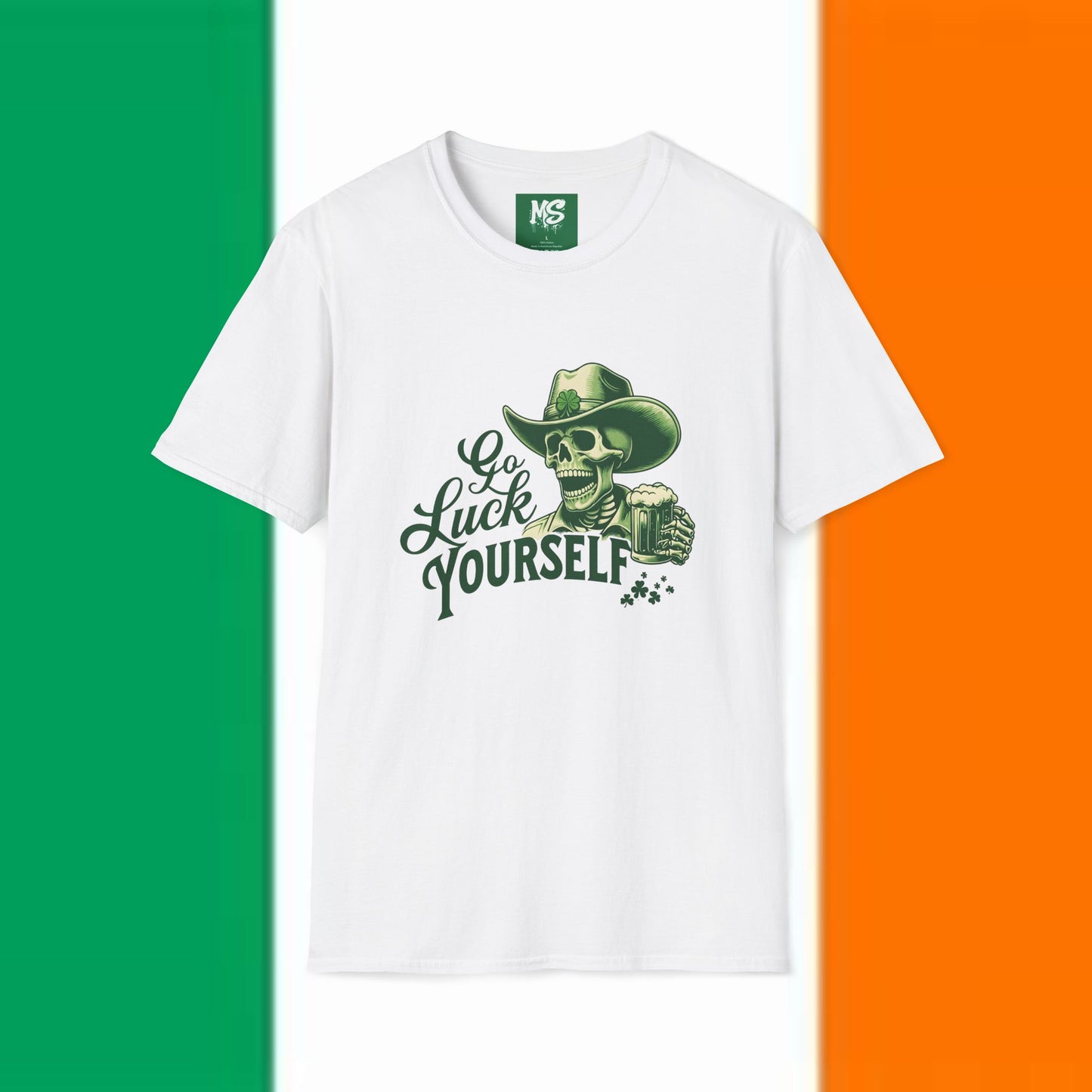 " Go Luck Yourself" Unisex Softstyle T-Shirt