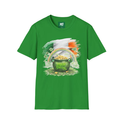 St. Patrick's Day Unisex Softstyle T-Shirt - Mood Swing Design