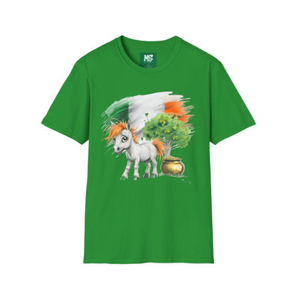 Irish Irish Pony Softstyle T-Shirt - St. Patrick's Day Apparel