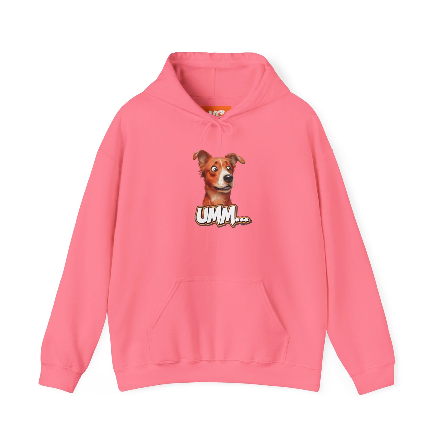 Funny Dog Graphic Hoodie - 'UMM...' Unisex Heavy Blend Sweatshirt