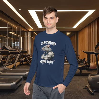 Certified Gym Rat Unisex Lightweight Long Sleeve Tee