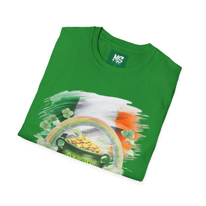 St. Patrick's Day Unisex Softstyle T-Shirt - Mood Swing Design