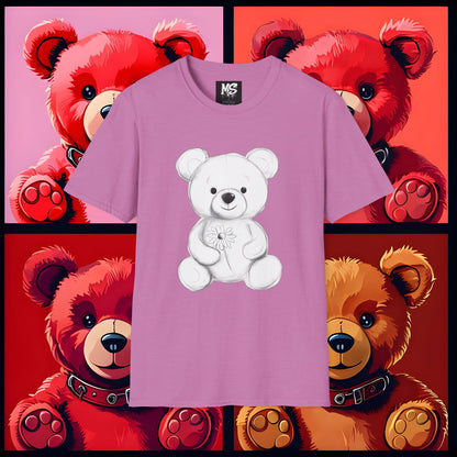 " Teddy Daisy" Unisex Softstyle T-Shirt