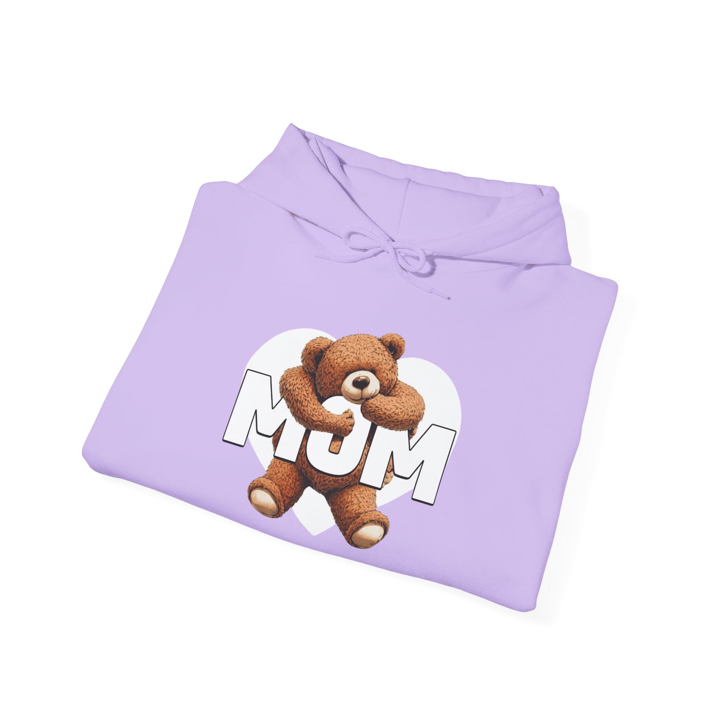 Cozy Mum Hoodie with Cute Bear Design