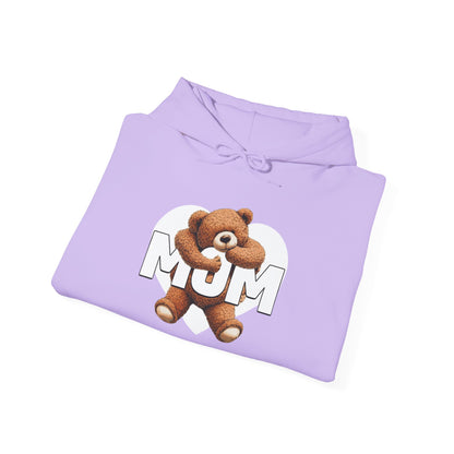 Cozy Mum Hoodie with Cute Bear Design