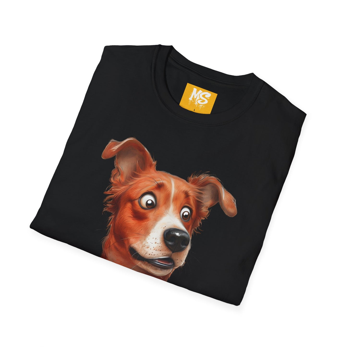 Funny Dog Graphic T-Shirt - 'UMM...' Design for Pet Lovers