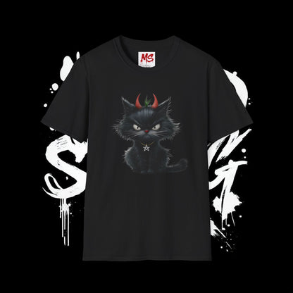"Devil Cat" Unisex Softstyle T-Shirt