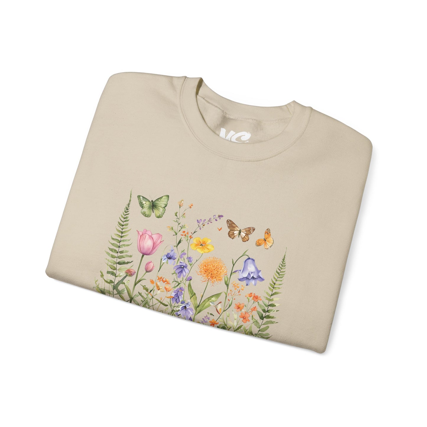 "Wildflower Whimsy" Unisex Heavy Blend™ Crewneck Sweatshirt