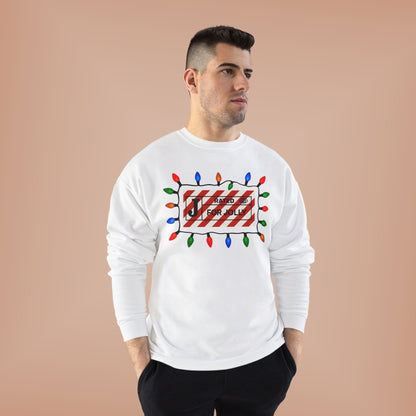 Holiday Lights 'Tis the Season' Jolly Christmas Crewneck Sweatshirt