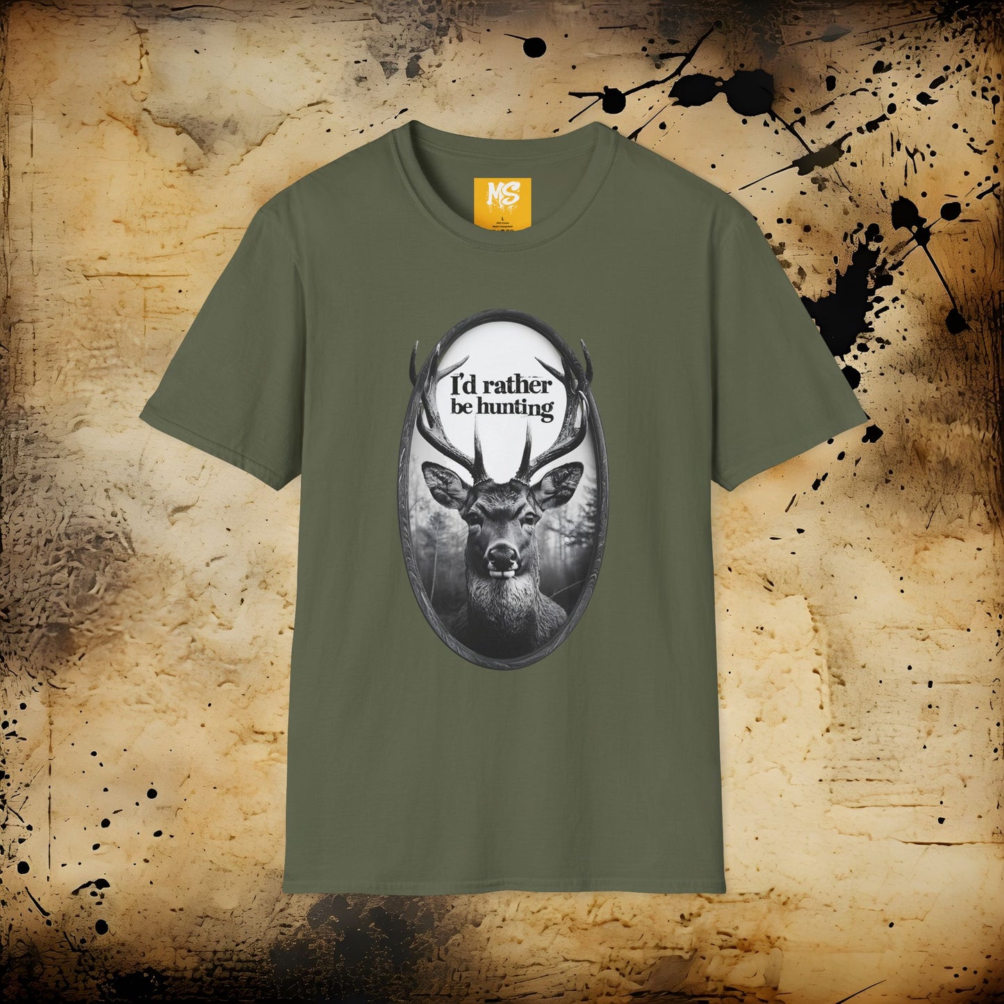 I'd Rather Be Hunting Unisex Softstyle T-Shirt