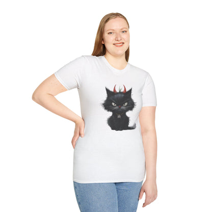 "Devil Cat" Unisex Softstyle T-Shirt