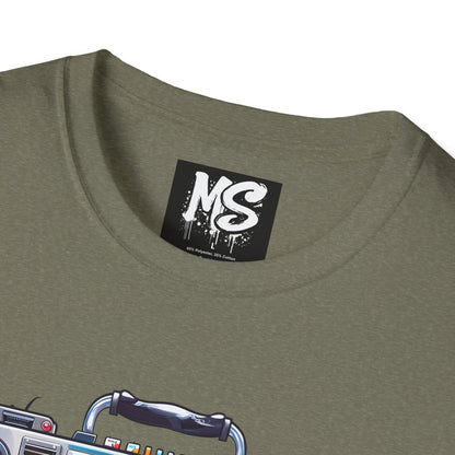 Boombox Blast Unisex Softstyle T-Shirt