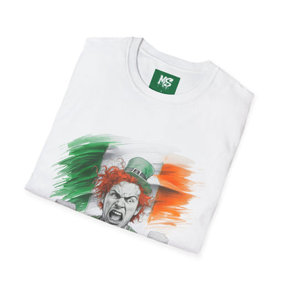 St. Patrick's Day Mood Swing T-Shirt - Unisex Softstyle Tee