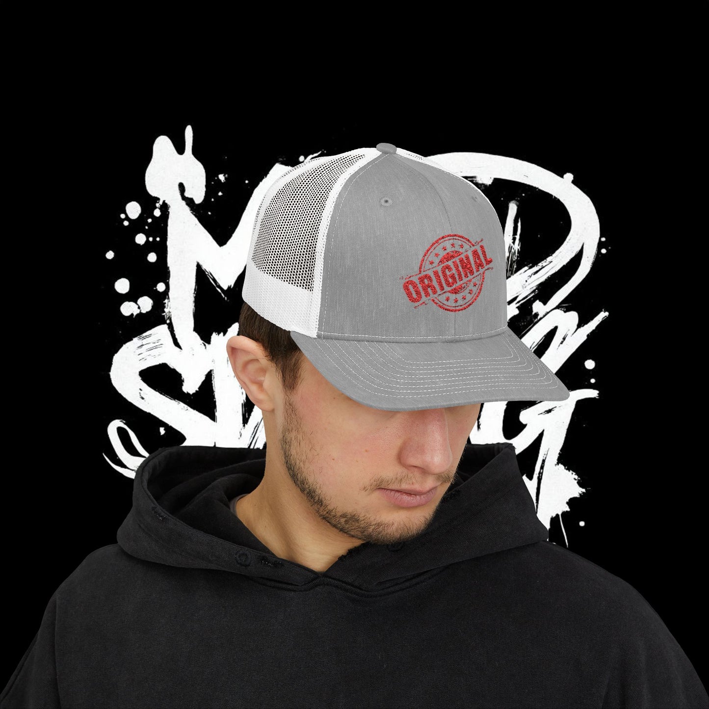 Original Snapback Trucker Cap - Stylish & Versatile Hat for Everyday Wear