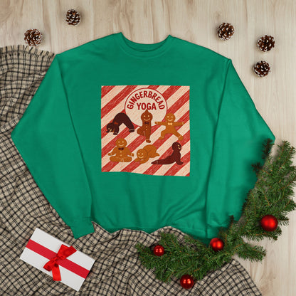 Gingerbread Yoga Crewneck Sweatshirt