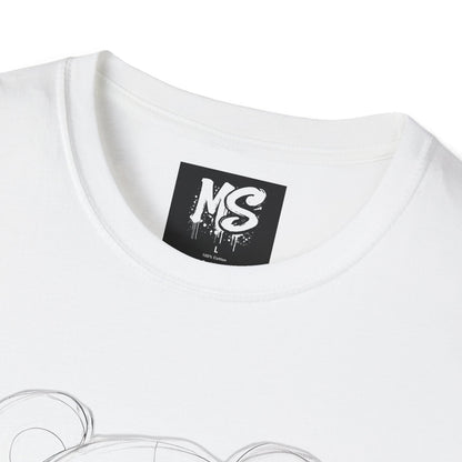 " Teddy Daisy" Unisex Softstyle T-Shirt