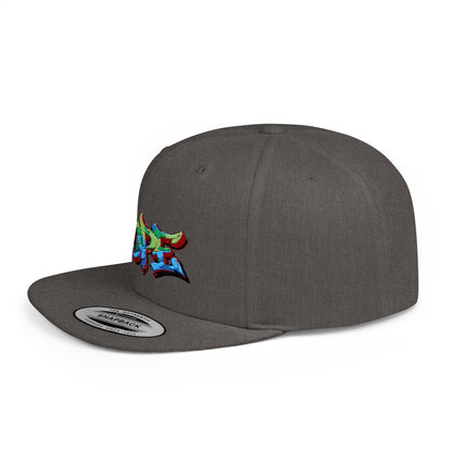 DOPE Graffiti Flat Bill Snapback Cap for Urban Style