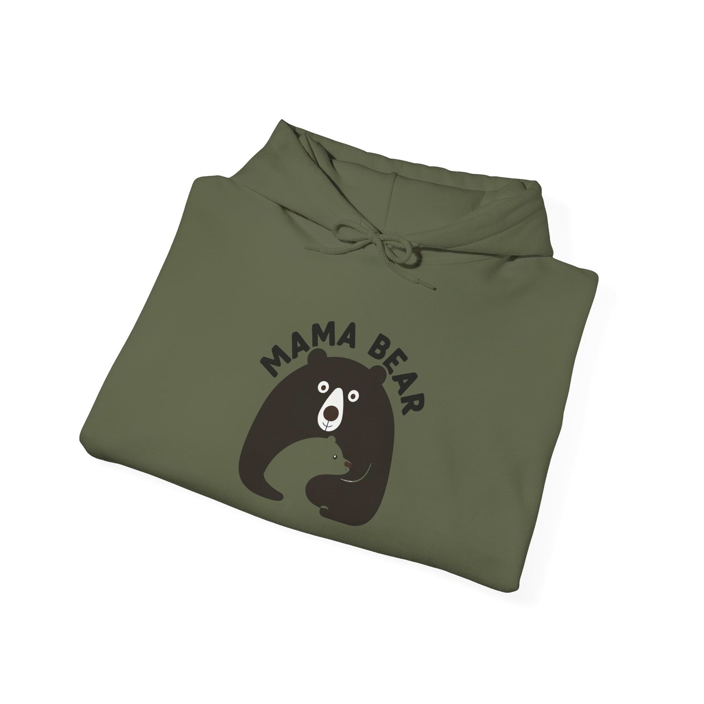 Mama Bear Unisex Heavy Blend Hooded Sweatshirt - Cozy Gift for Moms