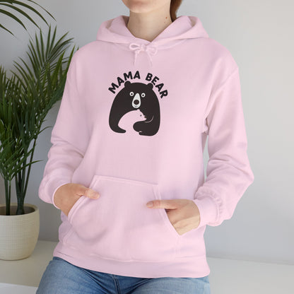 Mama Bear Unisex Heavy Blend Hooded Sweatshirt - Cozy Gift for Moms