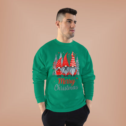 Merry Christmas Gnome Elf Crewneck Sweatshirt