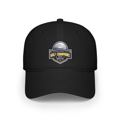 Golf Champions 2025 Low Profile Baseball Cap - Perfect for Golf Lovers